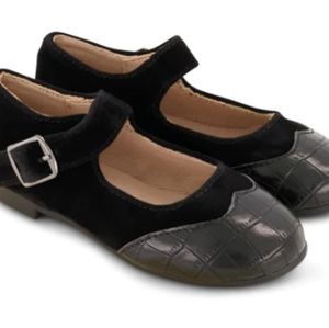 NWT Zeebra Kids Hard Sole Crocodile Mary Janes Size 32